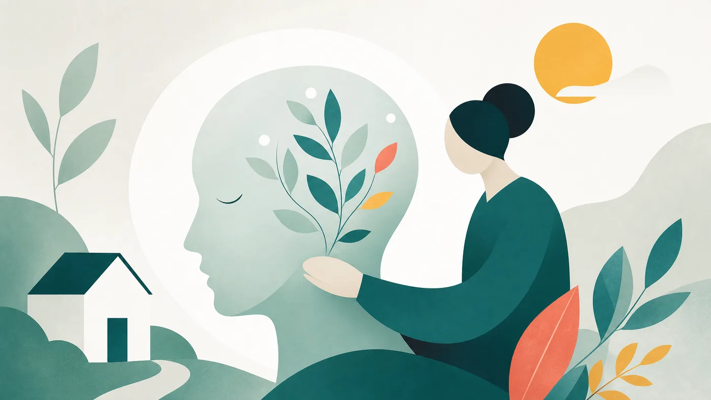 Illustration zum Thema Psychiatrische Spitex: was beim Erstkontakt wichtig ist